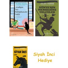 Domingo Yayınevi Aradığın Şey Kütüphanede Saklı + Dünyanın Merkezine Yolculuk + Siyah Inci Hediye