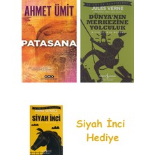 Yapı Kredi Yayınları Patasana: "ben Zalimler Çağında Yaşayan Bir Alçaktım" + Dünyanın Merkezine Yolculuk + Siyah Inci Hediye