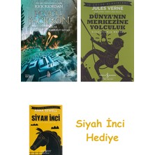 Percy Jackson ve Olimposlular 4 Labirent Savaşı + Dünyanın Merkezine Yolculuk + Siyah Inci Hediye