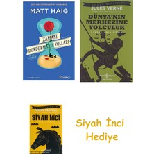 Domingo Yayınevi Zamanı Durdurmanın Yolları + Dünyanın Merkezine Yolculuk + Siyah Inci Hediye