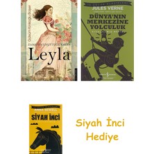 Destek Yayınları Zamanın Unuttuğu Kadın: Leyla + Dünyanın Merkezine Yolculuk + Siyah Inci Hediye