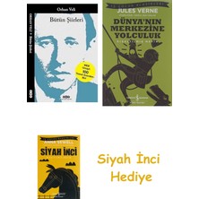 Yapı Kredi Yayınları Bütün Şiirleri - Orhan Veli + Dünyanın Merkezine Yolculuk + Siyah Inci Hediye
