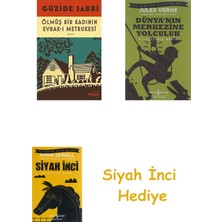 Can Yayınları Ölmüş Bir Kadının Evrak-I Metrukesi + Dünyanın Merkezine Yolculuk + Siyah Inci Hediye