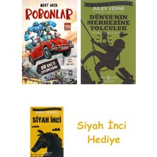 Genç Timaş Robonlar - Bir Kaçış Operasyonu + Dünyanın Merkezine Yolculuk + Siyah Inci Hediye