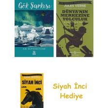 İthaki Yayınları Gök Şarkısı + Dünyanın Merkezine Yolculuk + Siyah Inci Hediye