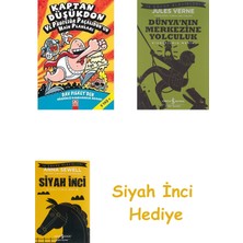 Altın Kitaplar Kaptan Düşükdon 4 - ve Profesör Paçalıdon’un Hain Planları + Dünyanın Merkezine Yolculuk + Siyah Inci Hediye