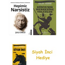 Destek Yayınları Hepimiz Narsistiz: Kırgınlar, Küskünler, Kindarlar, Övüngenler + Dünyanın Merkezine Yolculuk + Siyah Inci Hediye
