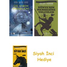 İthaki Yayınları Üç Cisim Problemi + Dünyanın Merkezine Yolculuk + Siyah Inci Hediye