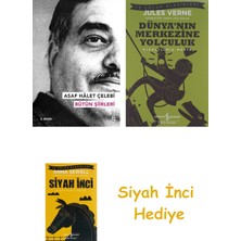 Everest Yayınları Asaf Halet Çelebi - Bütün Şiirleri + Dünyanın Merkezine Yolculuk + Siyah Inci Hediye