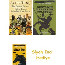 Can Yayınları Bir Deliler Evinin Yalan Yanlış Anlatılan Kısa Tarihi + Dünyanın Merkezine Yolculuk + Siyah Inci Hediye