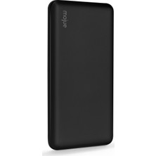 Teknoparkta PB01 10000 Mah Çift Çıkışlı Powerbank Taşınabilir Hızlı Şarj Aleti - Siyah (3BB161)