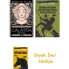 İthaki Yayınları Galateia: Bir Öykü + Dünyanın Merkezine Yolculuk + Siyah Inci Hediye