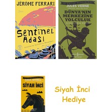 Everest Yayınları Sentinel Adası: Yolcularla Yerlilerin Masalları + Dünyanın Merkezine Yolculuk + Siyah Inci Hediye