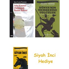 Yapı Kredi Yayınları Asla Kimseyi Öldürmedi Benim Babam + Dünyanın Merkezine Yolculuk + Siyah Inci Hediye