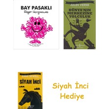 Doğan Egmont Yayıncılık Bay Pasaklı + Dünyanın Merkezine Yolculuk + Siyah Inci Hediye