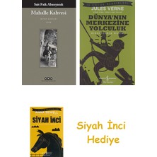 Yapı Kredi Yayınları Mahalle Kahvesi + Dünyanın Merkezine Yolculuk + Siyah Inci Hediye