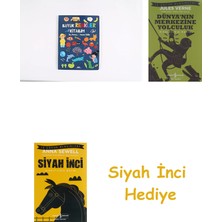 Yapı Kredi Yayınları Büyük Renkler Kitabım (Ciltli) + Dünyanın Merkezine Yolculuk + Siyah Inci Hediye
