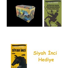 Doğan Egmont Yayıncılık Percy Jackson 10. Yıl Özel Seti - 5 Kitap Takım + Dünyanın Merkezine Yolculuk + Siyah Inci Hediye