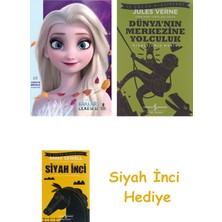 Doğan Çocuk Disney Karlar Ülkesi 2 Çıkartma Hediyeli Boyama Kitabı + Dünyanın Merkezine Yolculuk + Siyah Inci Hediye