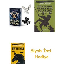 Artemis Yayınları Tanrıların Oyunları (Ciltli): Tanrılar ve Ölümlüler Serisi 1 + Dünyanın Merkezine Yolculuk + Siyah Inci Hediye