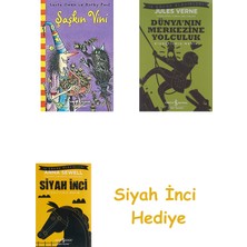 İş Bankası Kültür Yayınları Şaşkın Vini: Sakar Cadı + Dünyanın Merkezine Yolculuk + Siyah Inci Hediye
