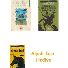 Can Çocuk Yayınları Bir Şeftali Bin Şeftali + Dünyanın Merkezine Yolculuk + Siyah Inci Hediye