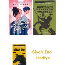 Olimpos Yayınları Sana Ulaşmaması Dileğiyle + Dünyanın Merkezine Yolculuk + Siyah Inci Hediye