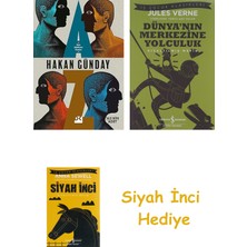 Doğan Kitap Az + Dünyanın Merkezine Yolculuk + Siyah Inci Hediye