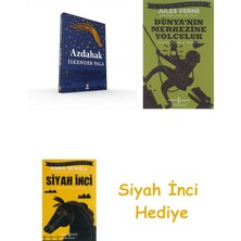 Kapı Yayınları Azdahak + Dünyanın Merkezine Yolculuk + Siyah Inci Hediye