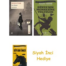 İthaki Yayınları Şeytanın Çırağı: Akuma No Deshi + Dünyanın Merkezine Yolculuk + Siyah Inci Hediye