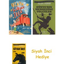 Timaş Çocuk Uzaya Giden Tren + Dünyanın Merkezine Yolculuk + Siyah Inci Hediye