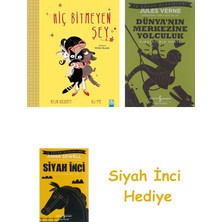 Altın Kitaplar Hiç Bitmeyen Şey + Dünyanın Merkezine Yolculuk + Siyah Inci Hediye