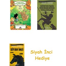 Pegasus Yayınları Hayvanat Bahçesi Maceraları 1 + Dünyanın Merkezine Yolculuk + Siyah Inci Hediye