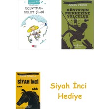 Can Çocuk Yayınları Uçurtmam Bulut Şimdi + Dünyanın Merkezine Yolculuk + Siyah Inci Hediye