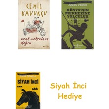 Can Yayınları Uzak Noktalara Doğru + Dünyanın Merkezine Yolculuk + Siyah Inci Hediye