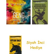 Altın Kitaplar Genç Kareli Öyküler + Dünyanın Merkezine Yolculuk + Siyah Inci Hediye