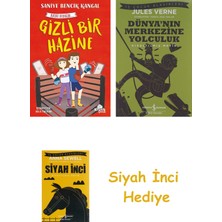 Kronik Kitap Gizli Bir Hazine: Hayat Dediğin - 3 + Dünyanın Merkezine Yolculuk + Siyah Inci Hediye
