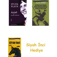 Kırmızı Kedi Ariel ve Seçme Şiirler + Dünyanın Merkezine Yolculuk + Siyah Inci Hediye