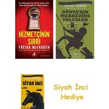 Olimpos Yayınları Hizmetçinin Sırrı + Dünyanın Merkezine Yolculuk + Siyah Inci Hediye