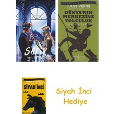 Athica Yayınları Safir (Ciltli) + Dünyanın Merkezine Yolculuk + Siyah Inci Hediye