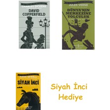 İş Bankası Kültür Yayınları David Copperfield: Iş Çocuk Klasikleri Kısaltılmış Metin + Dünyanın Merkezine Yolculuk + Siyah Inci Hediye