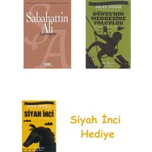 Yapı Kredi Yayınları Kamyon - Seçme Öyküler - Sabahattin Ali + Dünyanın Merkezine Yolculuk + Siyah Inci Hediye