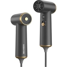 Allians Mini Isı Dereceli LED Işıklı Saç Kurutma Fön Makinesi Siyah