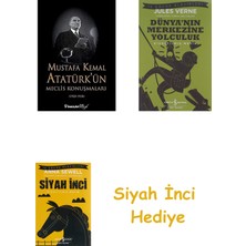 İnkılap Kitabevi Mustafa Kemal Atatürk'ün Meclis Konuşmaları: (1920-1938) + Dünyanın Merkezine Yolculuk + Siyah Inci Hediye
