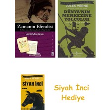 Timaş Yayınları Zamanın Efendisi + Dünyanın Merkezine Yolculuk + Siyah Inci Hediye