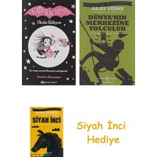 Epsilon Yayınevi Isadora Moon - Okula Gidiyor + Dünyanın Merkezine Yolculuk + Siyah Inci Hediye