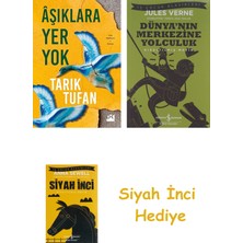 Doğan Kitap Aşıklara Yer Yok + Dünyanın Merkezine Yolculuk + Siyah Inci Hediye