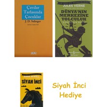 Yapı Kredi Yayınları Çavdar Tarlasında Çocuklar + Dünyanın Merkezine Yolculuk + Siyah Inci Hediye