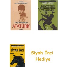 İnkılap Kitabevi Sınıf Arkadaşım Atatürk + Dünyanın Merkezine Yolculuk + Siyah Inci Hediye