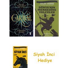 Dex Kitap Caraval: Unutma, Bu Yalnızca Bir Oyun! + Dünyanın Merkezine Yolculuk + Siyah Inci Hediye